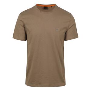 Boss Orange T-shirt met labeldetail, model 'Tales'