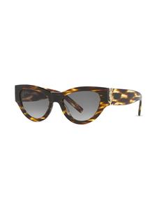 Saint Laurent Eyewear Zonnebril met cat-eye montuur - Groen