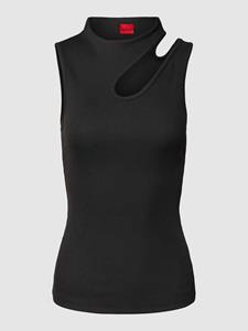 HUGO T-Shirt Damen Top DRACA Slim Fit (1-tlg)