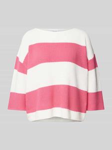 comma casual identity 3/4 Arm-Pullover Strickpullover im Loose-Fit