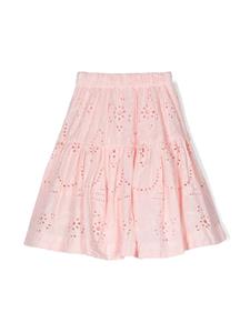 Molo Bianna broderie anglaise rok - Roze