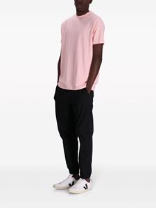 Karl Lagerfeld logo-print stretch-cotton T-shirt - Roze