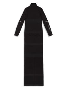 Balenciaga Maxi-jurk met vlakken - Zwart