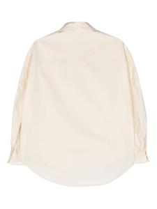 Moncler zip-up cotton overshirt - Beige