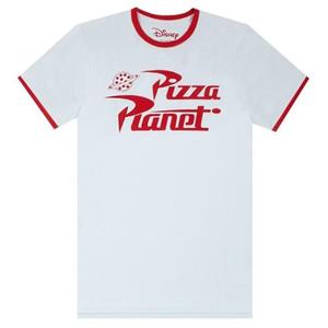 Toy Story Heren Ringer Pizza Planet T-shirt