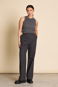JAN N JUNE JAN 'N JUNE Damen vegan Weite Hose Coralio Dunkelgrau
