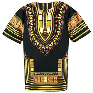 ETST WENDY Afrikaanse cultuur heren zomer 3D-geprint T-shirt met korte mouwen, comfortabele oversized top