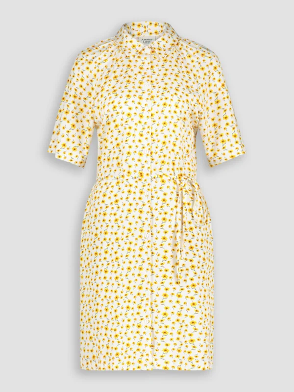 Another Label Coco flower dress sunflower -