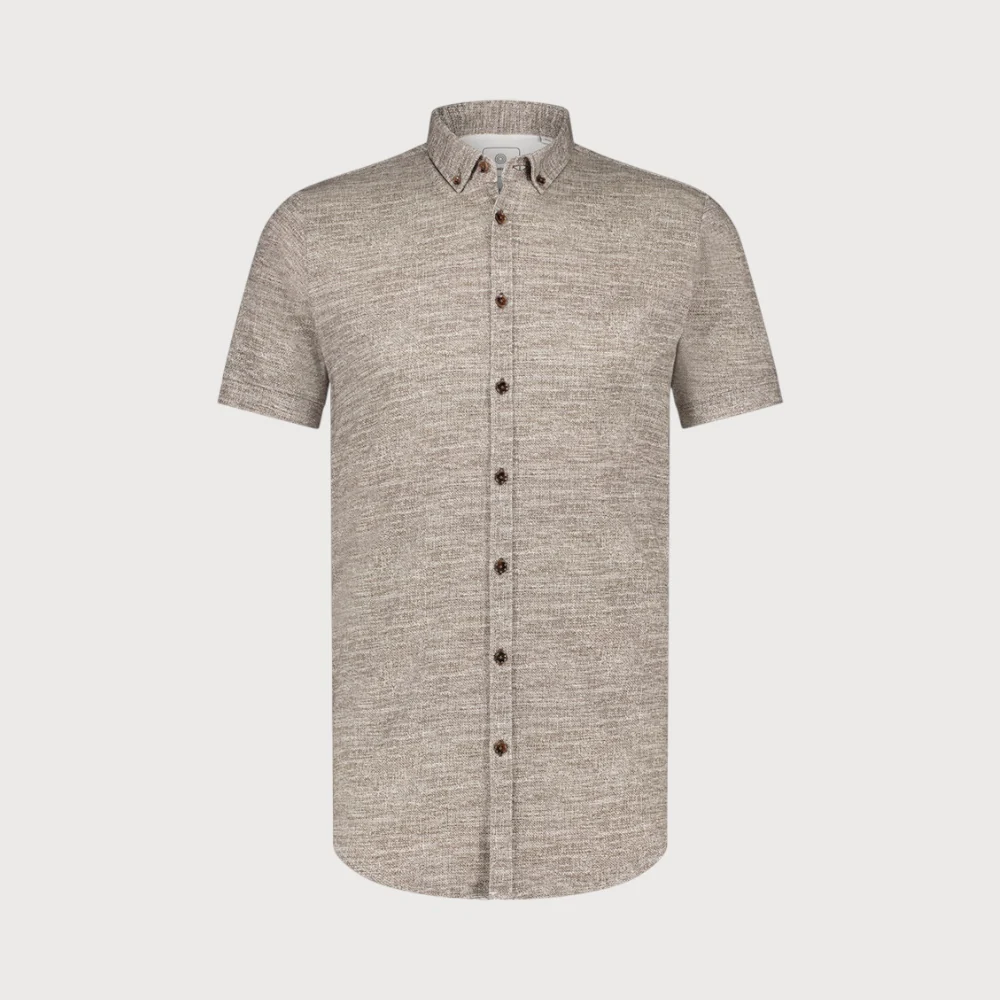 Blue Industry Button-down overhemd korte mouw |