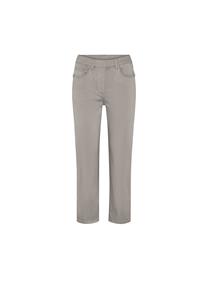 LAURIE Damen vegan Hose Helen Straight Crop Grey Sand