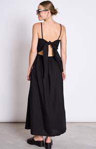 JAN N JUNE JAN 'N JUNE Damen vegan Kleid Leuven Schwarz