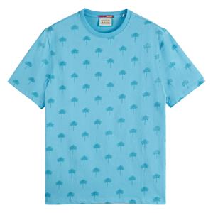 Scotch & Soda Mini aop t-shirt blue lagoon