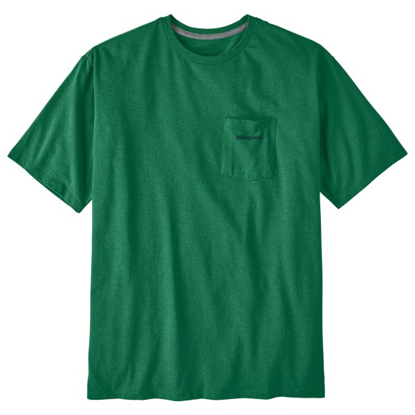 Patagonia  Boardshort Logo Pocket Responsibili-Tee - T-shirt, groen