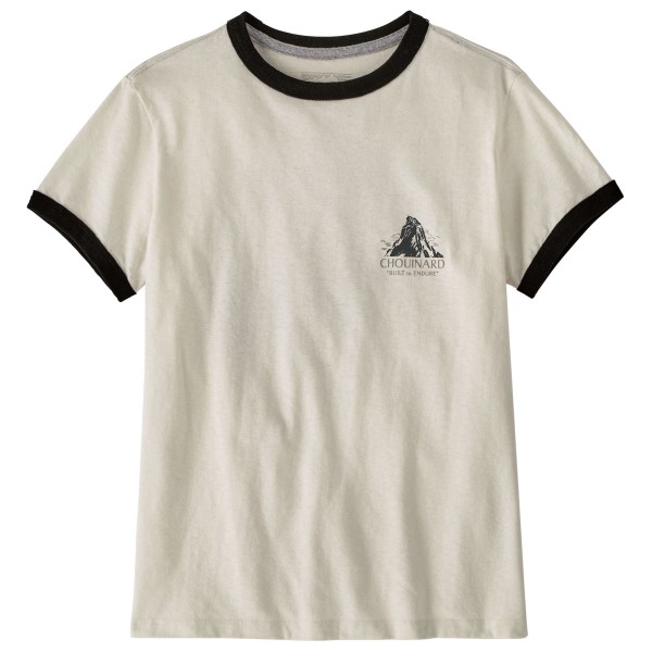 Patagonia  Women's Chouinard Crest Ringer Responsibili-Tee - T-shirt, beige