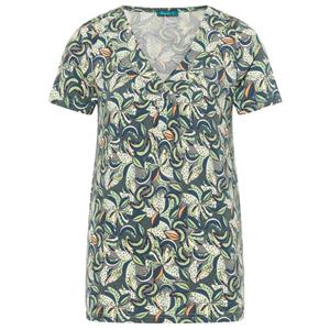 Tranquillo  Women's Jersey-Shirt mit V-Ausschnitt - T-shirt, grijs