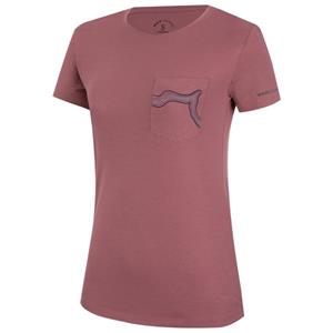 Wild Country  Women's Session - T-shirt, bruin/rood