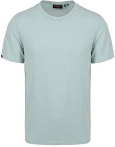 Superdry Slub T-Shirt Melange Lichtblauw