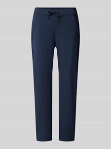 Tom Tailor Tapered fit broek met strikceintuur