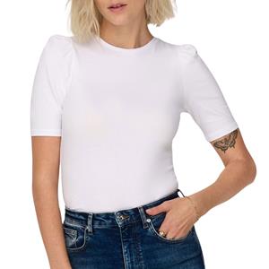 Only Shirt met korte mouwen ONLLIVE LOVE 2/4 PUFFTOP JRS NOOS