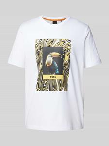 BOSS ORANGE T-Shirt "Te Tucan", mit großem Aufdruck