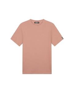 Malelions Men Signature Waffle T-Shirt | Light Mauve