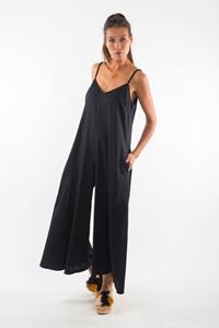 RAVENS VIEW IBIZA Damen vegan Jumpsuit Chiara Schwarz