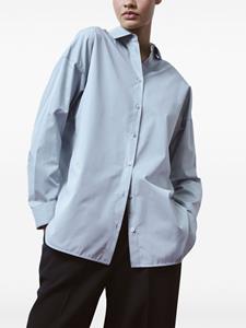12 STOREEZ Albini blouse van biologisch katoen - Grijs