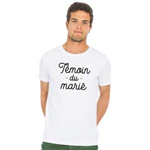 Les Éphémères Heren T-shirt - GETUIGE VAN DE BRUIDEGOM 2