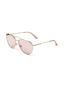 Jimmy Choo Eyewear Ary zonnebril met metalen montuur - Goud