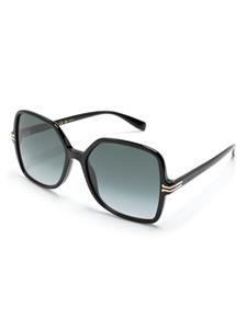 Marc Jacobs Eyewear Zonnebril met oversized montuur - Zwart