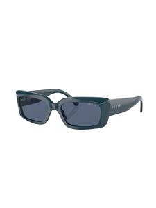 Vogue Eyewear Zonnebril met rechthoekig montuur - Blauw