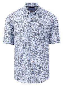 FYNCH-HATTON Kurzarmhemd Fynch-Hatton Hemd 1/2 Arm - dusty lavender L (1-tlg)