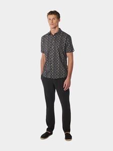 No Excess Overhemd korte mouw met print stretch night