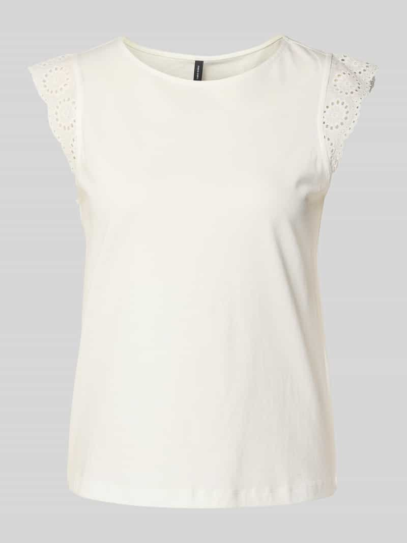 Vero Moda T-Shirt "VMEMILY SL GATHERING TOP JRS NOOS"