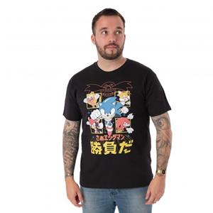 Sonic The Hedgehog Japans T-shirt voor heren