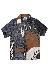 KOMODO Damen vegan Bluse Zori Batik