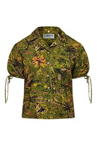 KOMODO Damen vegan Bluse Zori Grün