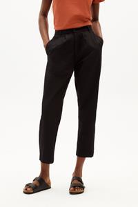 Thinking mu Damen vegan Hose Rina Light Black