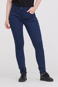 LAURIE Damen vegan Hose Slim Laura Medium Length Navy