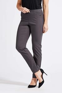 LAURIE Damen vegan Hose Regular Betty Medium Length Antracite