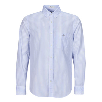 Gant Overhemd Lange Mouw  REG POPLIN STRIPE SHIRT