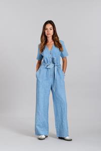 KOMODO Damen vegan Jumpsuit Elouise Light Wash