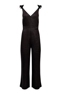 KOMODO Damen vegan Jumpsuit Floss Line Schwarz