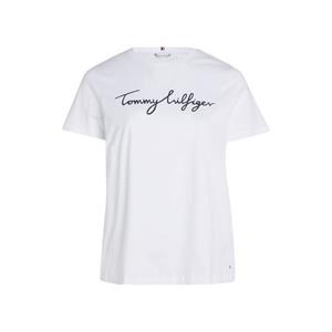 Tommy Hilfiger Curve T-shirt CRV REG C-NK SIGNATURE TEE SS