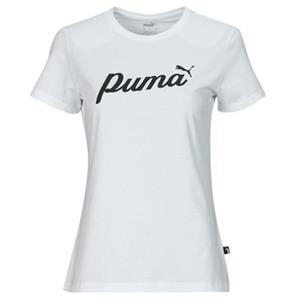 PUMA T-Shirt ESS+ Script T-Shirt Damen