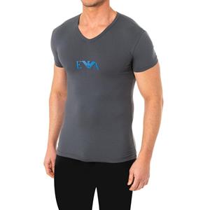 Emporio Armani Heren-T-shirt met korte mouwen en V-hals 110810-8P715