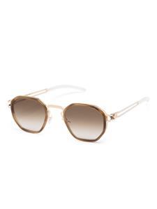 Mykita Gia geometric-frame sunglasses - Bruin