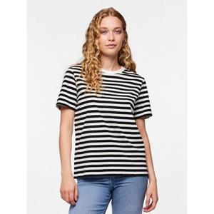 Pieces Shirt met korte mouwen PCRIA SS TEE STRIPES NOOS BC