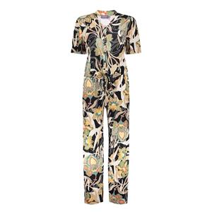 Geisha Female Broeken 41105-60 Amy Jumpsuit Straight Leg Aop