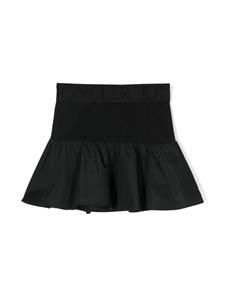 monclerenfant Moncler Enfant Mini-rok met geborduurd logo - Zwart